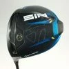 USED LEFT HAND TAYLORMADE SIM2 DRIVER 9.0° STIFF FLEX -Golf Clubs Shop 136015 2 1