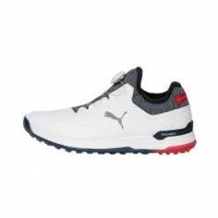 Puma Proadapt Alphacat Disc Golf Shoes - White/Navy