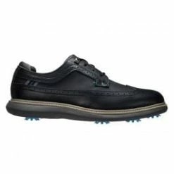 FootJoy Traditions Golf Shoes - Black/Blue/Grey 57913