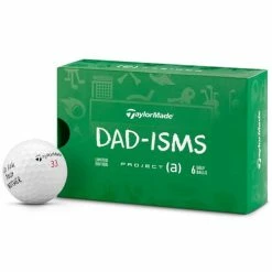 TaylorMade Dad-isms Golf Balls, SIX BALLS
