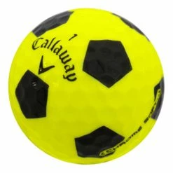 Callaway Chrome Soft Truvis Yellow And Black - Mint (5A) - 1 Dozen
