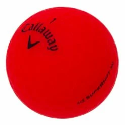 Callaway Superhot Matte Red - 1 Dozen