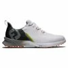 FootJoy 55443 Fuel Golf Shoes - White/Black/Orange 1 FootJoy 55443 Fuel Golf Shoes - White/Black/Orange -Golf Clubs Shop fj 55443 01