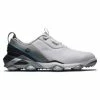 FootJoy Tour Alpha Golf Shoe - White/Grey 55506 -Golf Clubs Shop fj 55506 01