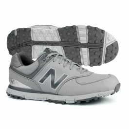 New Balance NBG574 SL Golf Shoes - Grey/Silver 3 New Balance NBG574 SL Golf Shoes - Grey/Silver